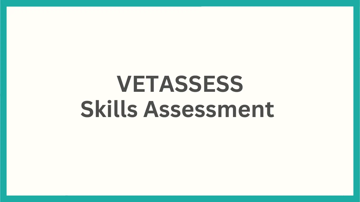 VETASSESS Skill Assessment