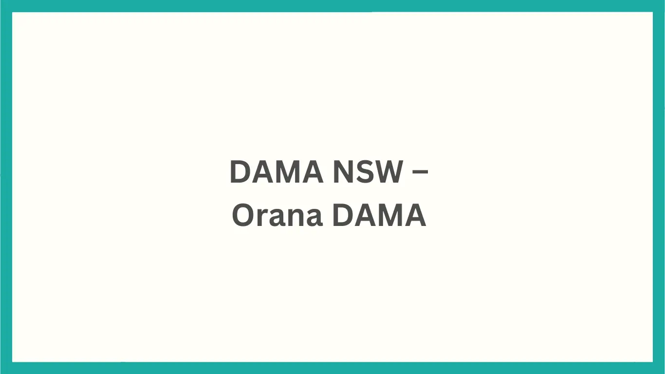DAMA NSW